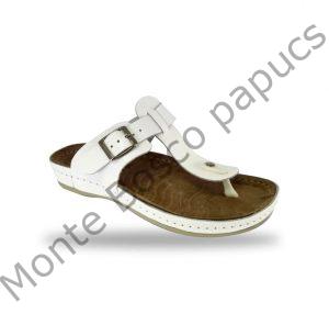 Fratelli Babb divat papucs D94 Bianco kényelmesen divatos